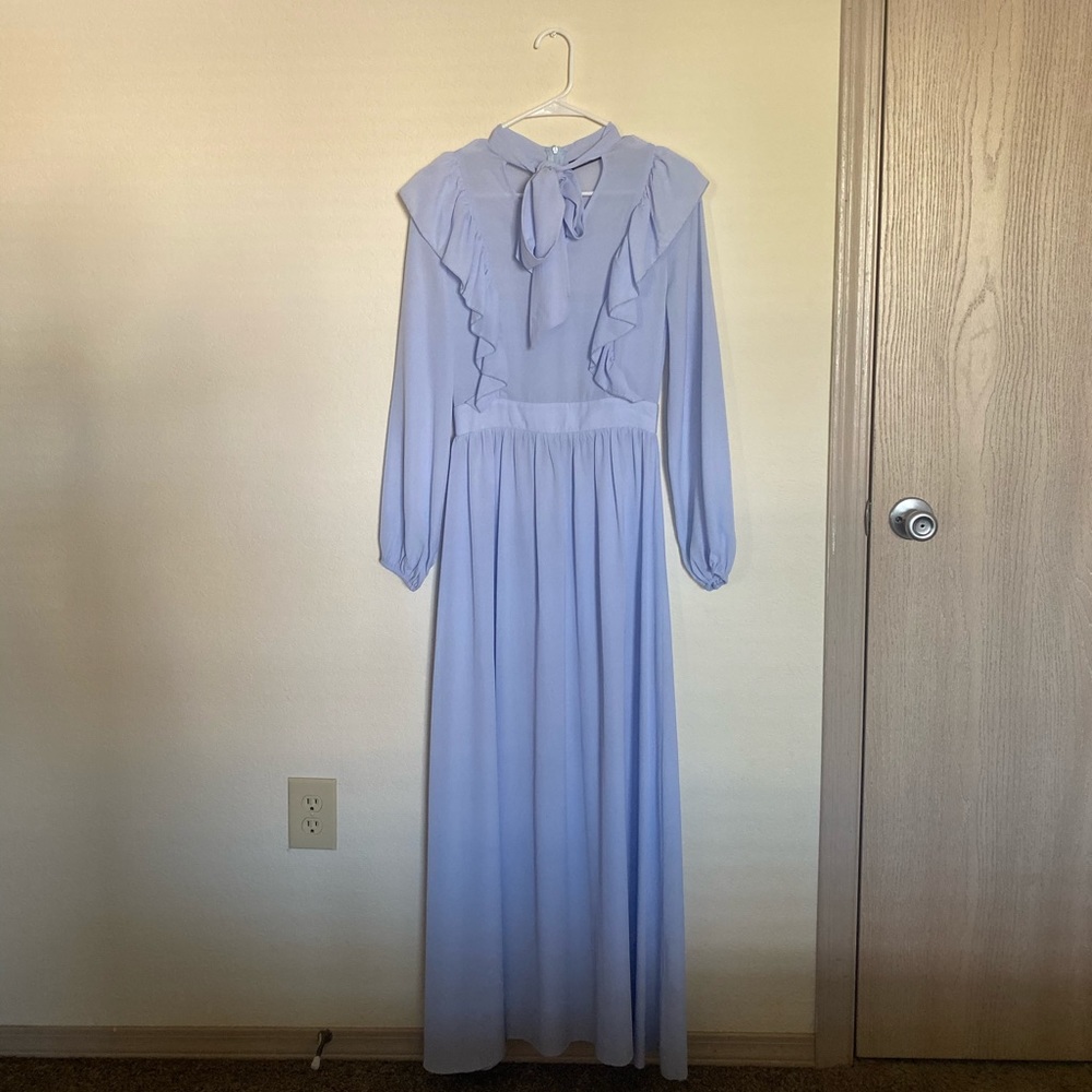 Light blue dress